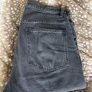 UNIQLO U Black Jeans (Loose/Relaxed)